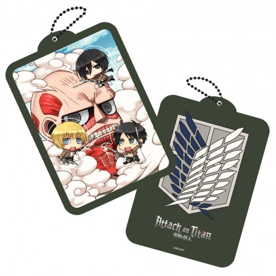 Attack on Titan: Kawaii Attack! Acrylic Shaker Key Chain