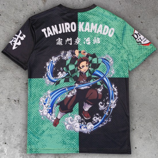 Demon Slayer All Over Printed T-shirt: Tanjiro Kamado (Unisex)